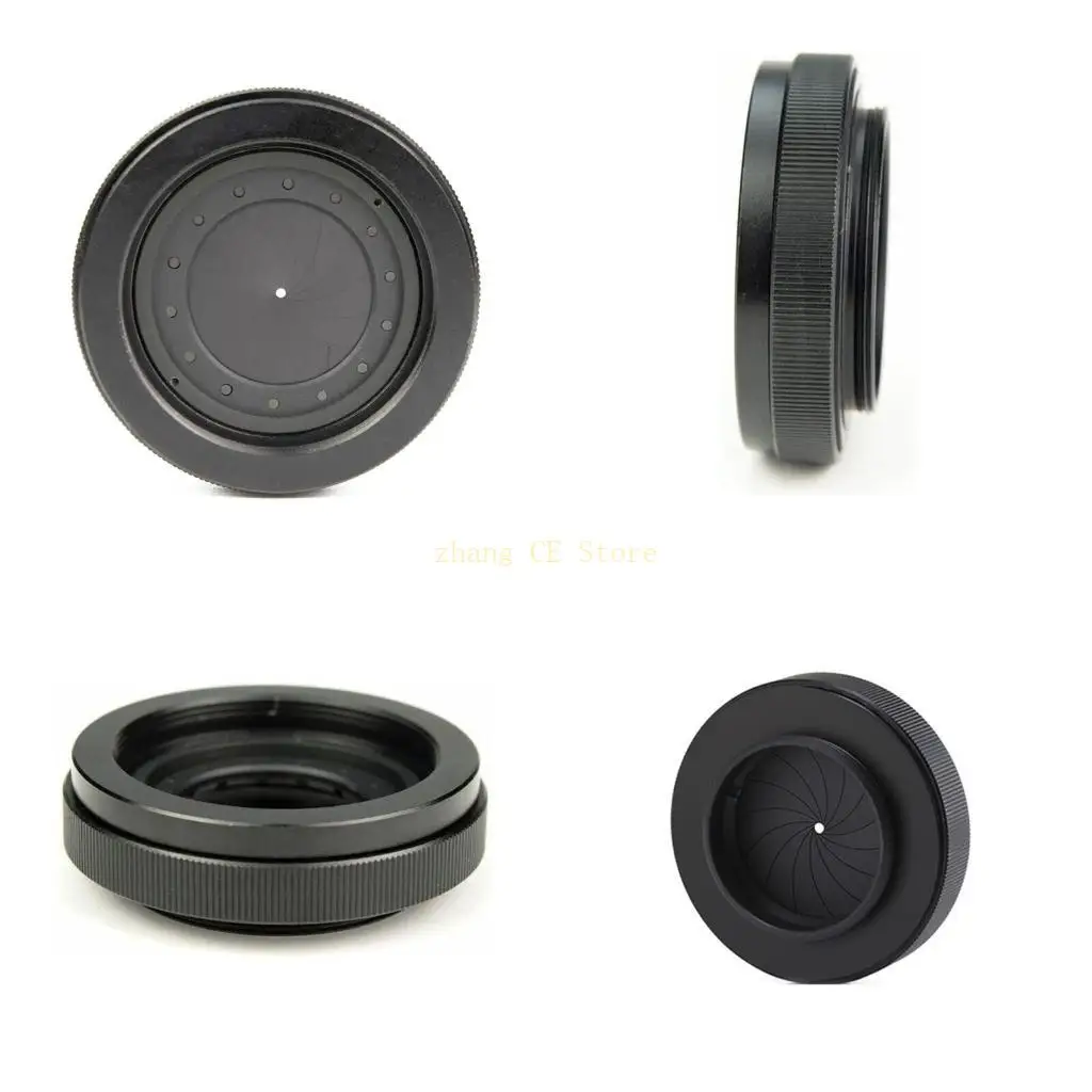 

M5TD M30 до M37 1,5-26 мм регулируемая диафрагма диафрагмы микроскопа адаптер диафрагмы кольца объектива