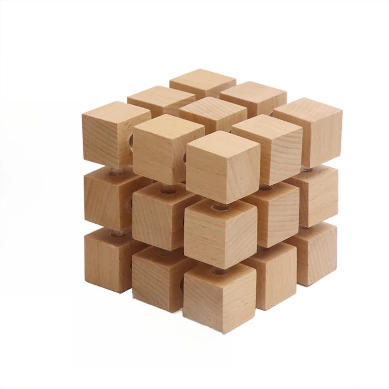 USB plug-in model, ninth-order Rubik's Cube LED luminous night light, bedside light, bedside table ornament, decorative gift