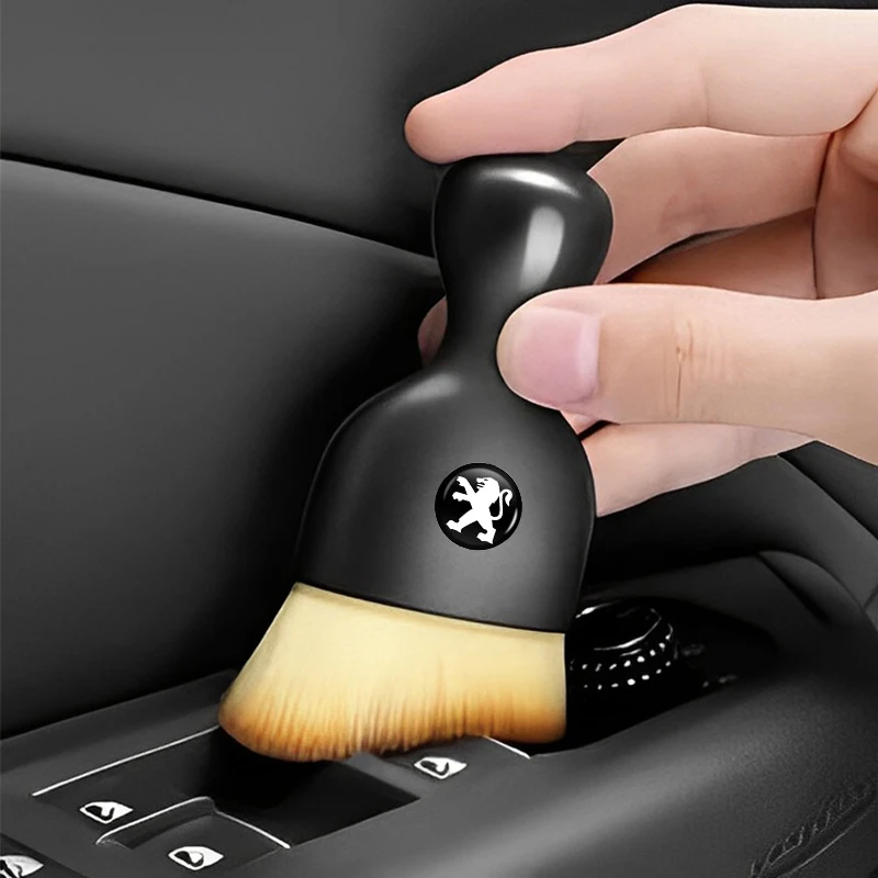 Car Cleaning Tool Soft Brush Crevice Air Vent Clean Brush For Peugeot 2008 3008 307 308 206 207 208 407 508 5008 106 107 205 301 - view 2