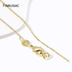 0.6mm Cross Twist Chains For Necklace Making Supplies 18K Gold Plated Brass Necklace Chains For DIY Jewelry Making Accessories