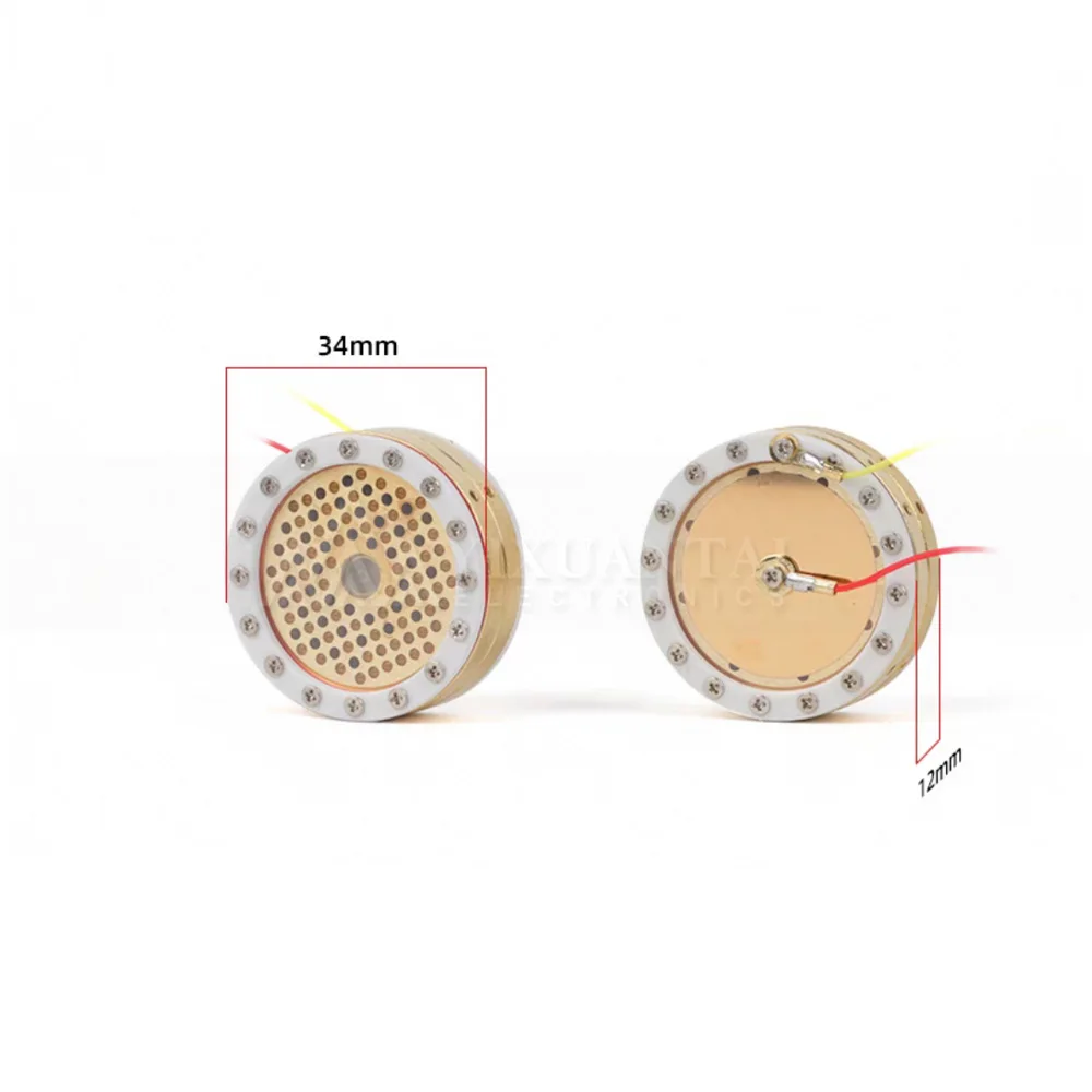 マイク用大型ダイヤフラムカートリッジ録音コンデンサー34mm