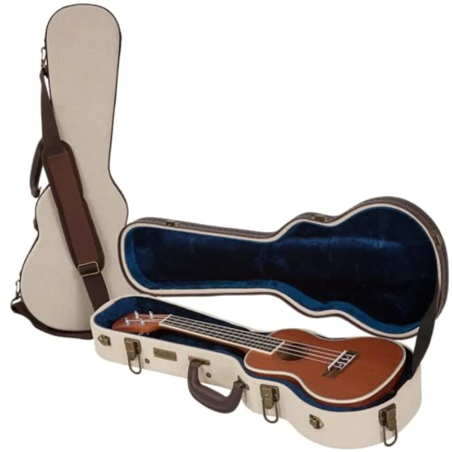 Gator Journeyman Series Deluxe Wood Case For Concert Ukuleles GW-JM UKE-CON Woo…