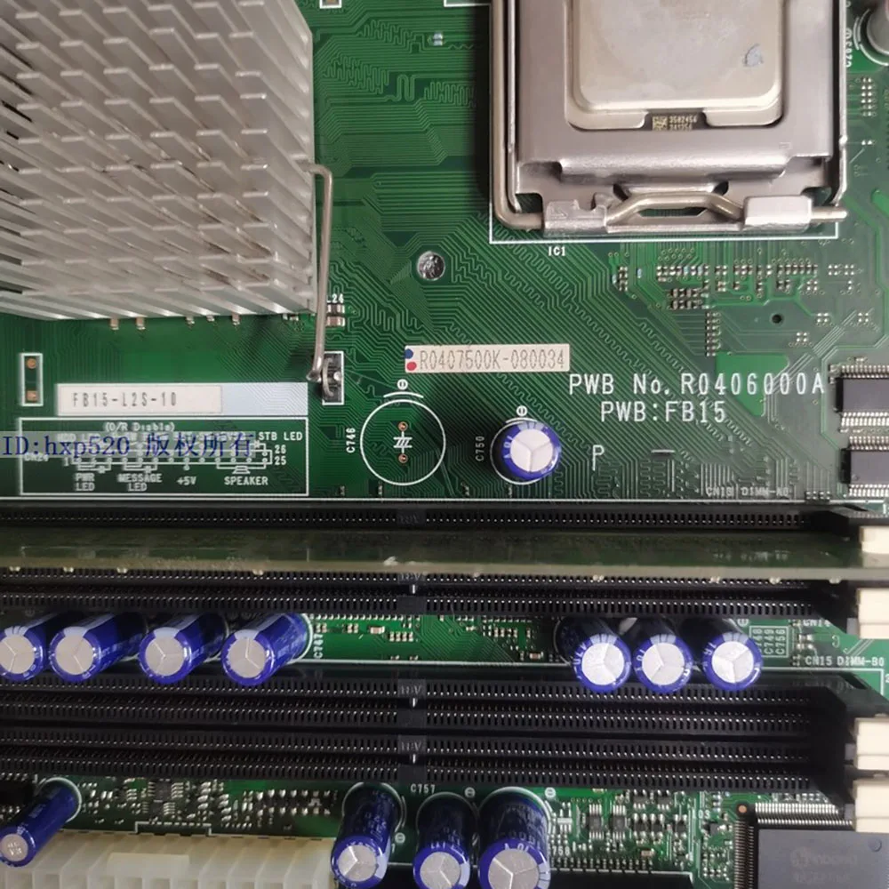 

Материнская плата FB15-L2S-10 PWB:FB15 для устройства RICOH, номер R0406000A