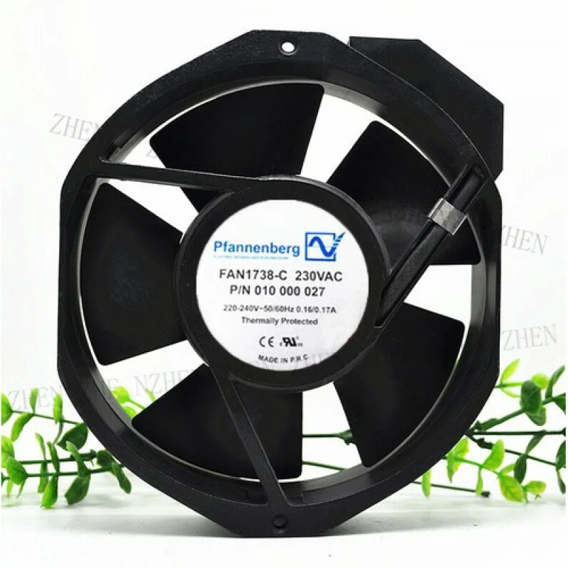 

Y 1 шт. Pfannenberg FAN1738-C 230 В переменного тока 0,16/0,17 А 172*150*38 мм охлаждающий вентилятор #