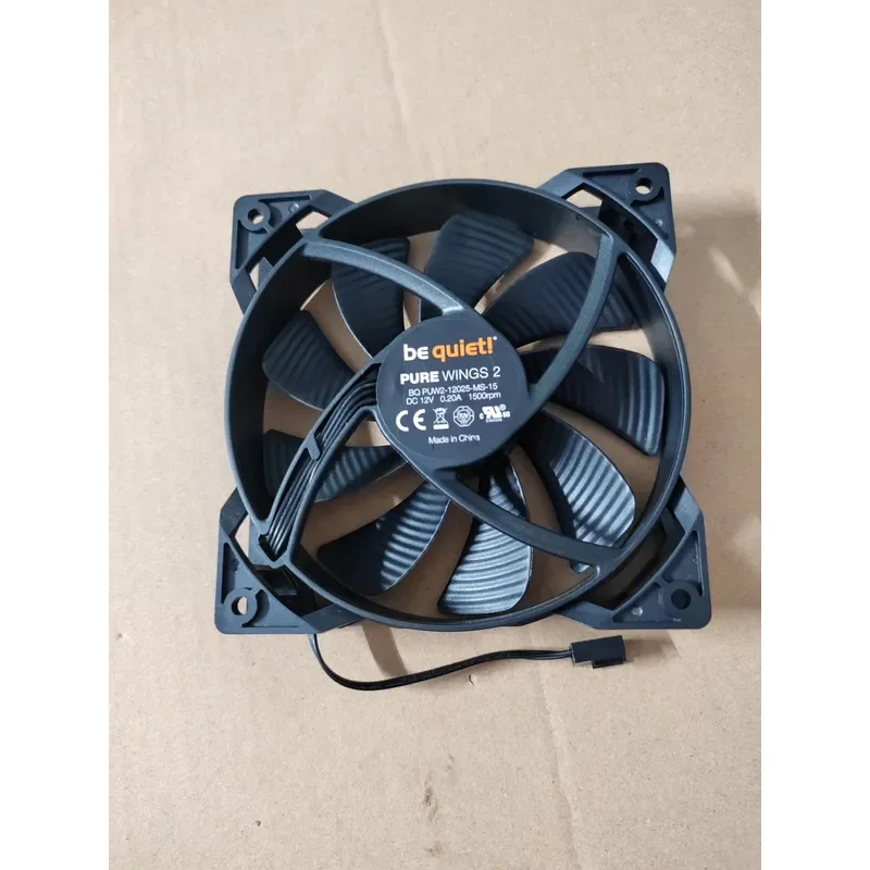 for Please be quiet PURE WINGS 2 12cm Case Fan High Airflow Quiet Cooling Fan for PC Computer Chassis Radiator