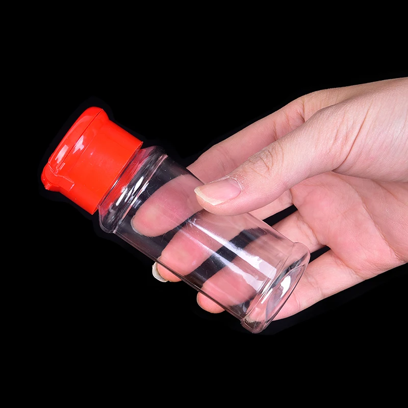 3Pcs Outdoor Spice Bottle Jar Salt Seasoning Box Portable