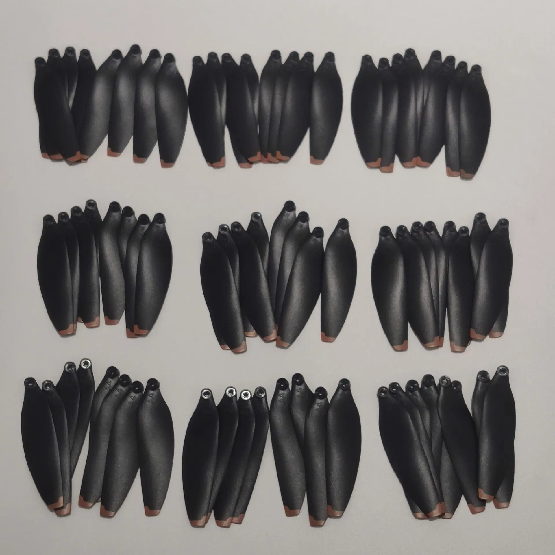 V198 Brushless GPS Drone Original Blade Propellers Fan Spare Parts Maple Leaf Wings 9 Sets 72PCS