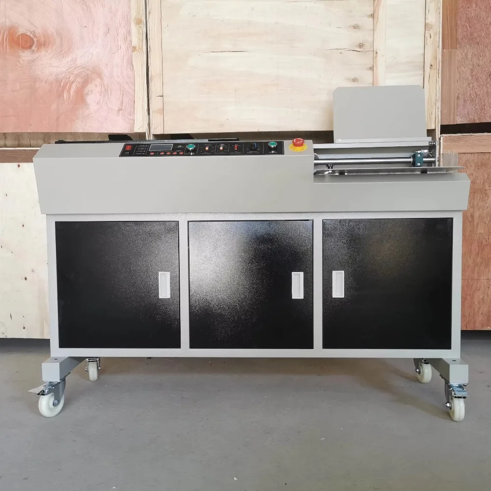 Electric 450mm Durable Structure Full Automatic A3 Side Glue Binding Machine for Long Term Use Office Document Book