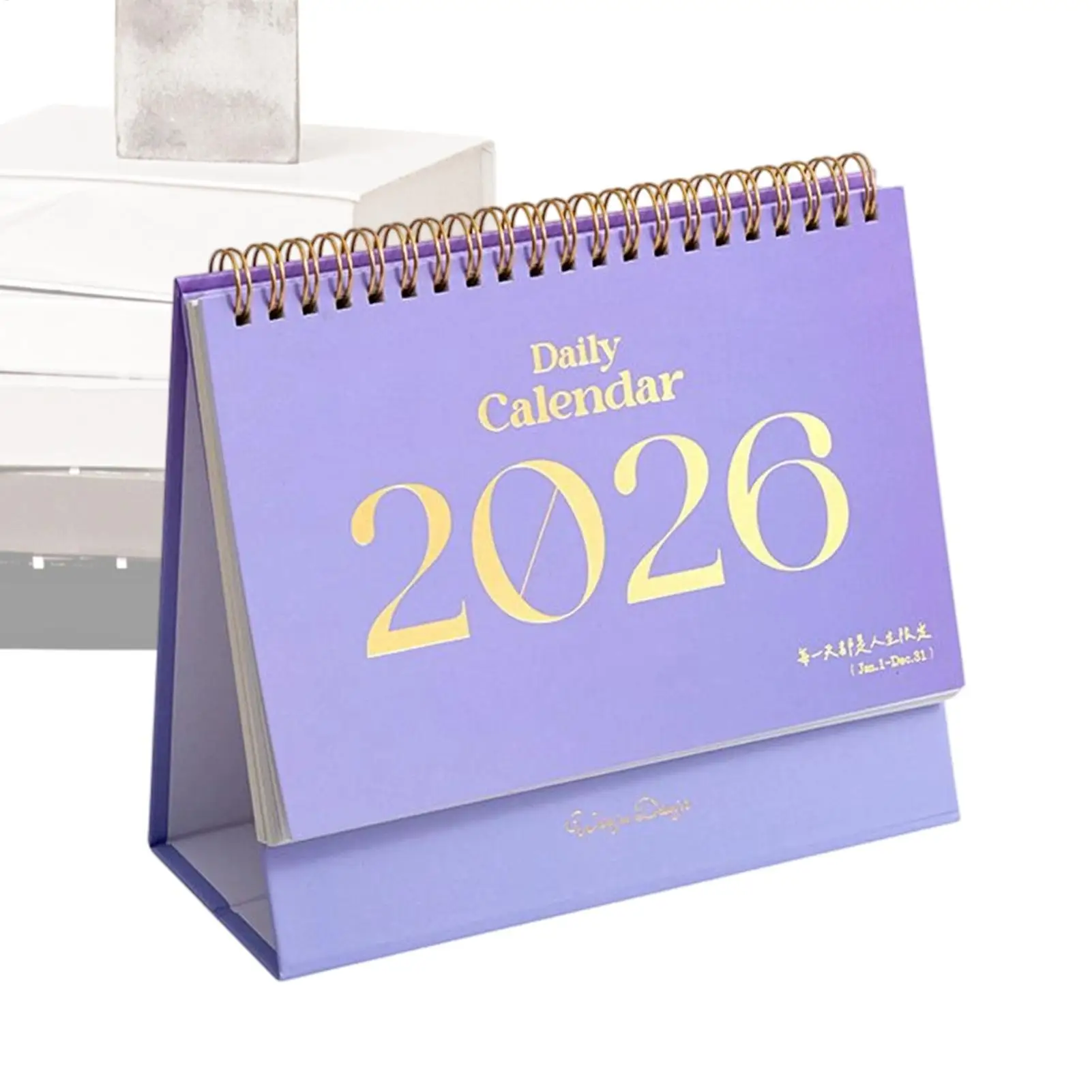 

Настольный календарь с 2 наклейками, настольный планировщик со спиральной переплетом, небольшой настольный календарь на Рождество, домашняя работа, исследование, праздник, путешествие