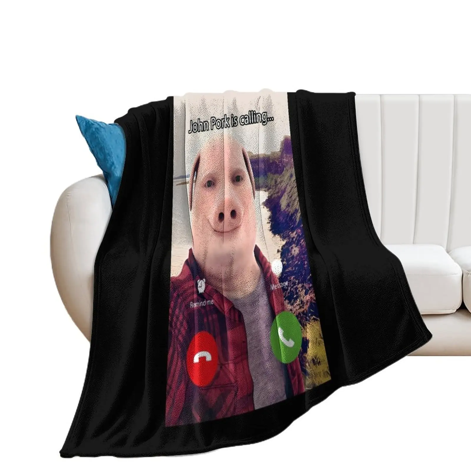 

John Pork Throw Blanket Softest Luxury St Camping Blankets