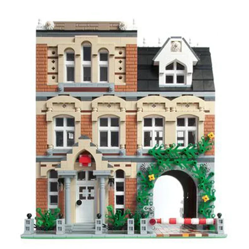 Moc Building Bricks City Street View Model Town Hospital Technology Modular Blocks Gifts Christmas Toys DIY Sets Assembly