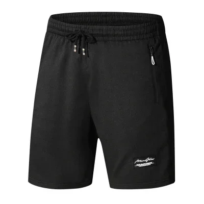 Pantalones cortos de verano para hombre, Shorts informales transpirables, cómodos, de gran tamaño, de algodón, para fitness