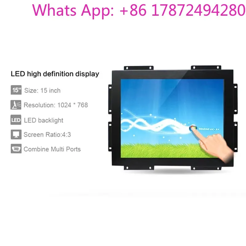 New metal shell Rugged thin film transistor LCD panel PC 10.1 inch IP65 waterproof industrial control