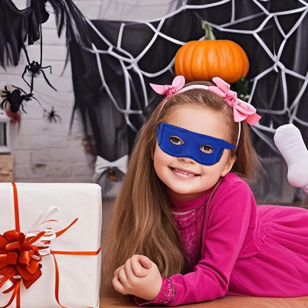 5pcs Eye Mask Halloween Mask Blindfold Ghost Festival Props Supplies Prom Costume Masks Performance Cosplay Halloween H1Q8