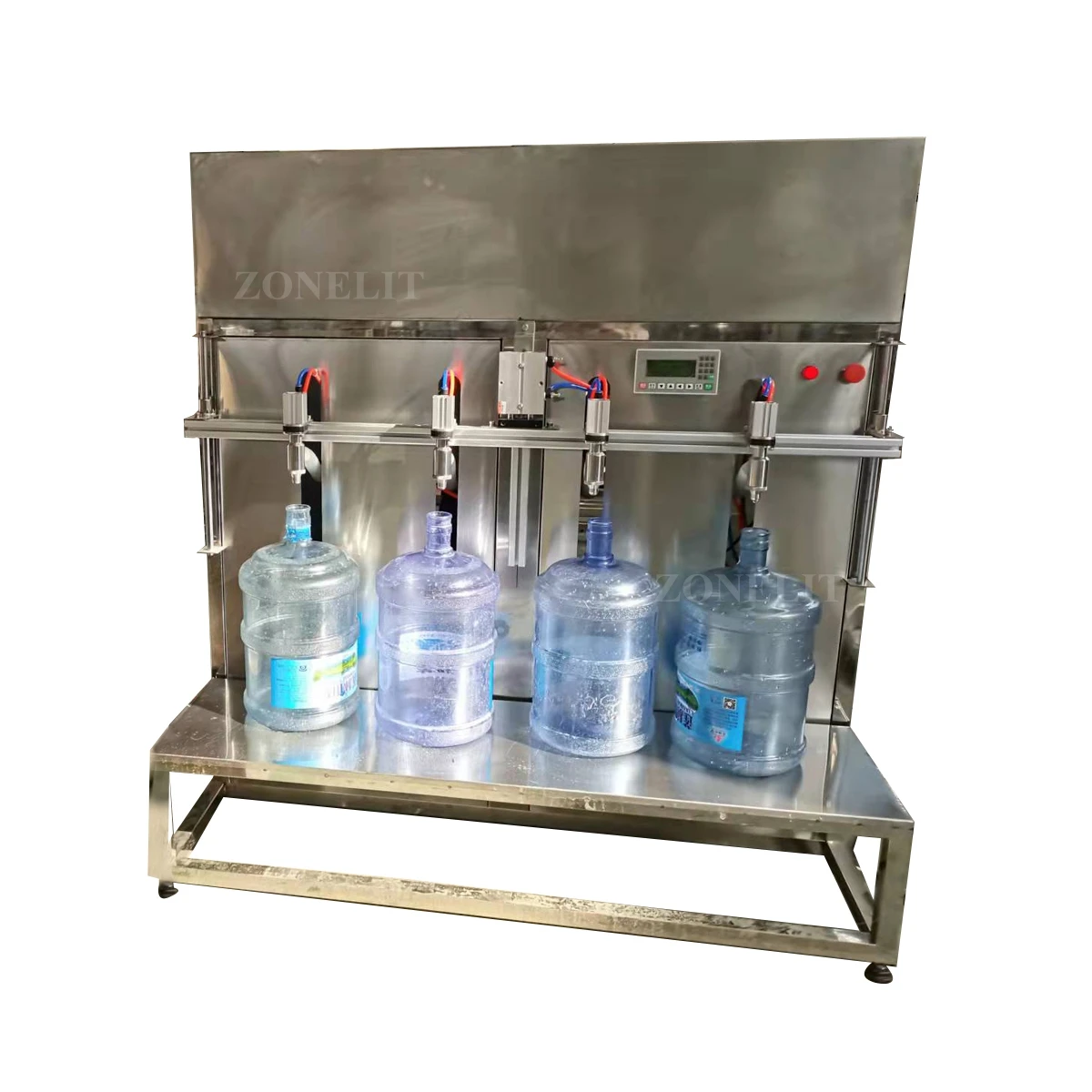 Semi Automatic 4 Head 19 Liter Water Bottle Filling Machine 5 Gallon Bottle Filling Machine
