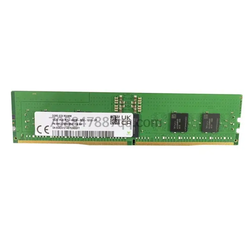 

original 100% authentique DDR5 EC8 RDIMM 16G 1RX8 PC5-4800B ECC REG