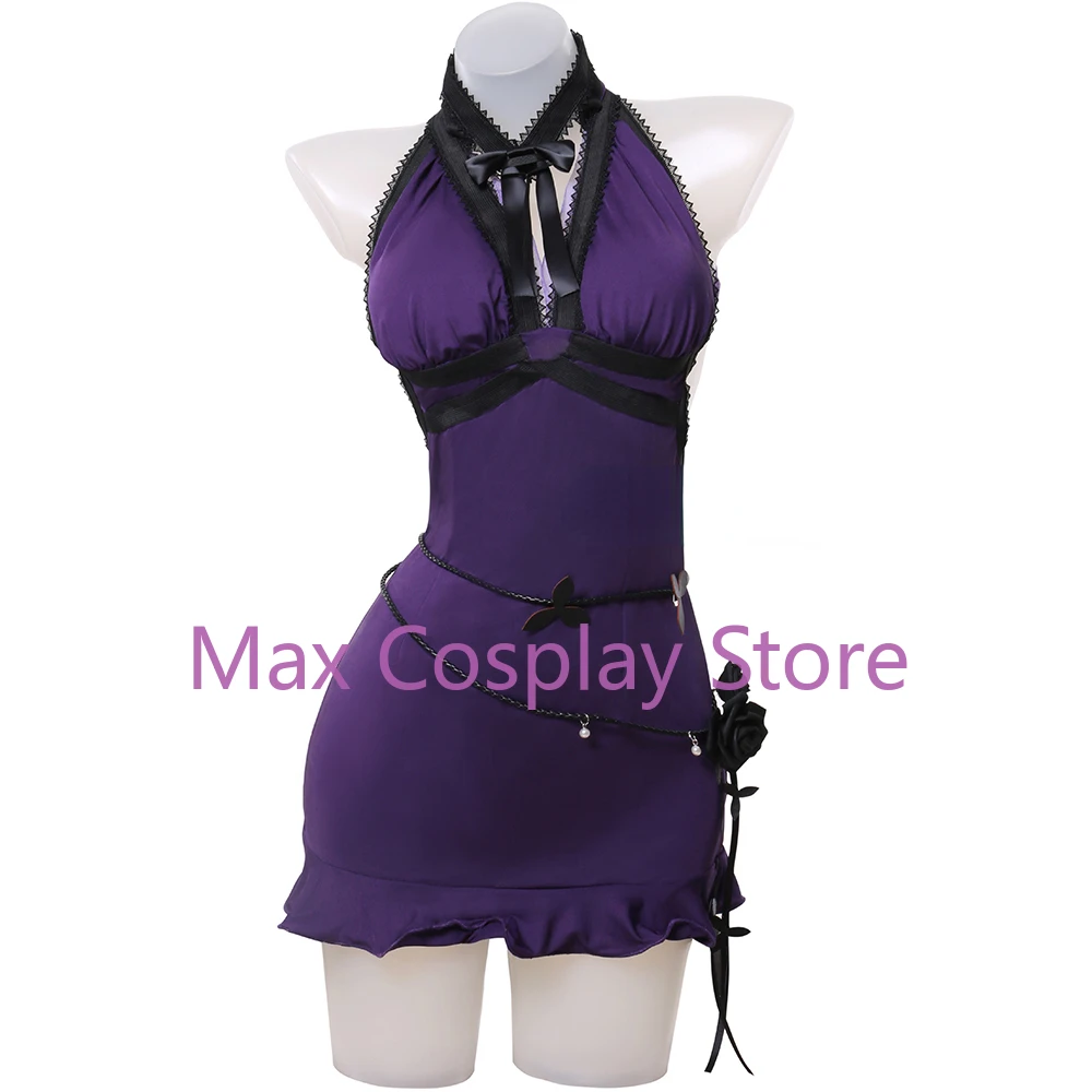 Max Game Remake Tifa Lockhart Cosplay Kostuum Volwassen Vrouwen Jurk Outfit Pak Halloween Carnaval Kostuum Kleding