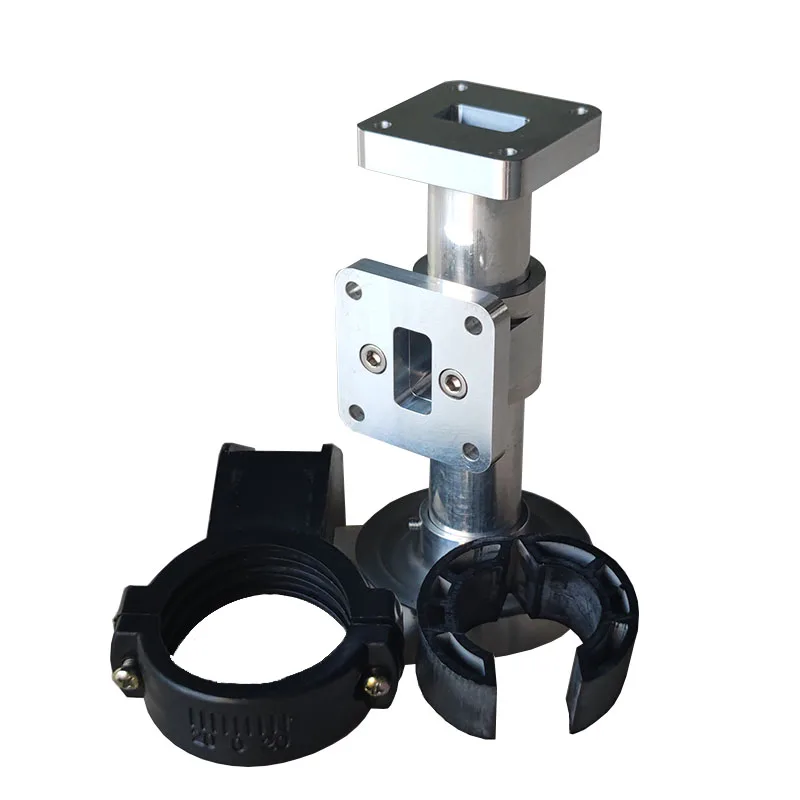 

KU Band Lnb Feed Horn Single Polarization LNB Holder Bracket for Offset Dish High Power Satellite TV Receiver