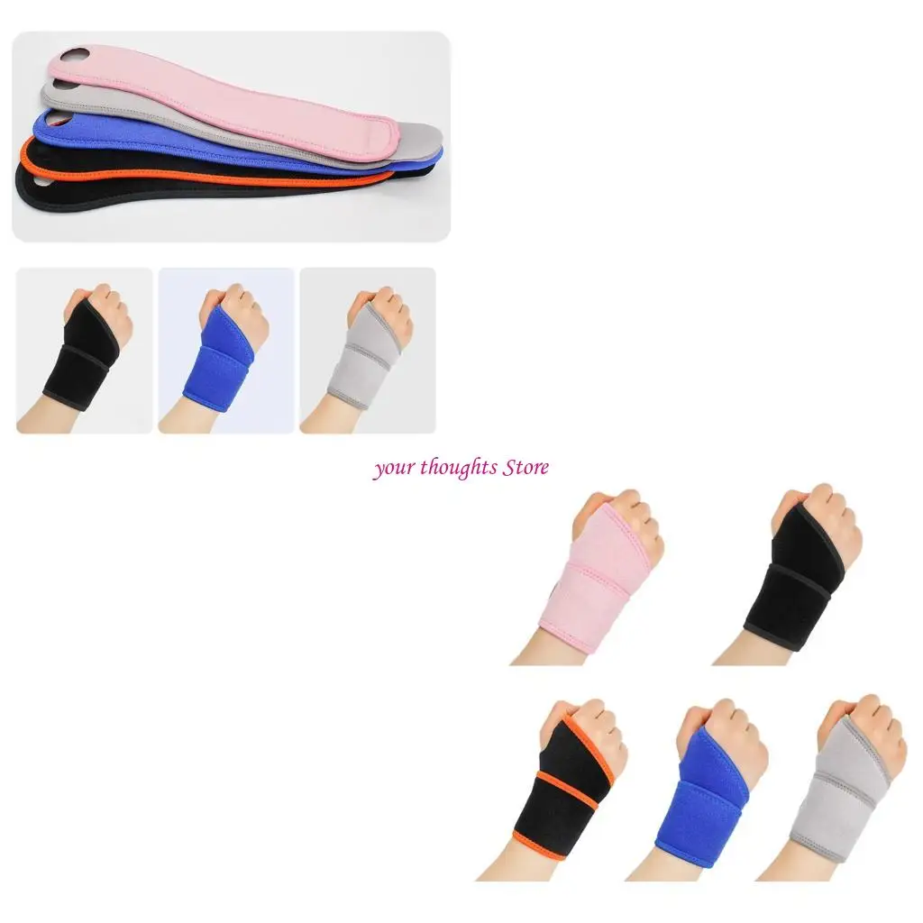 

Gym Wrist Support Brace Thumb Support Elastic Wrist Brace Wrist Compression Wrap 4XBB