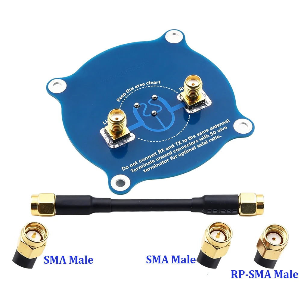 GEPRC Triple Feed Patch Array 5.8GHz Circularly Polarized Antenna