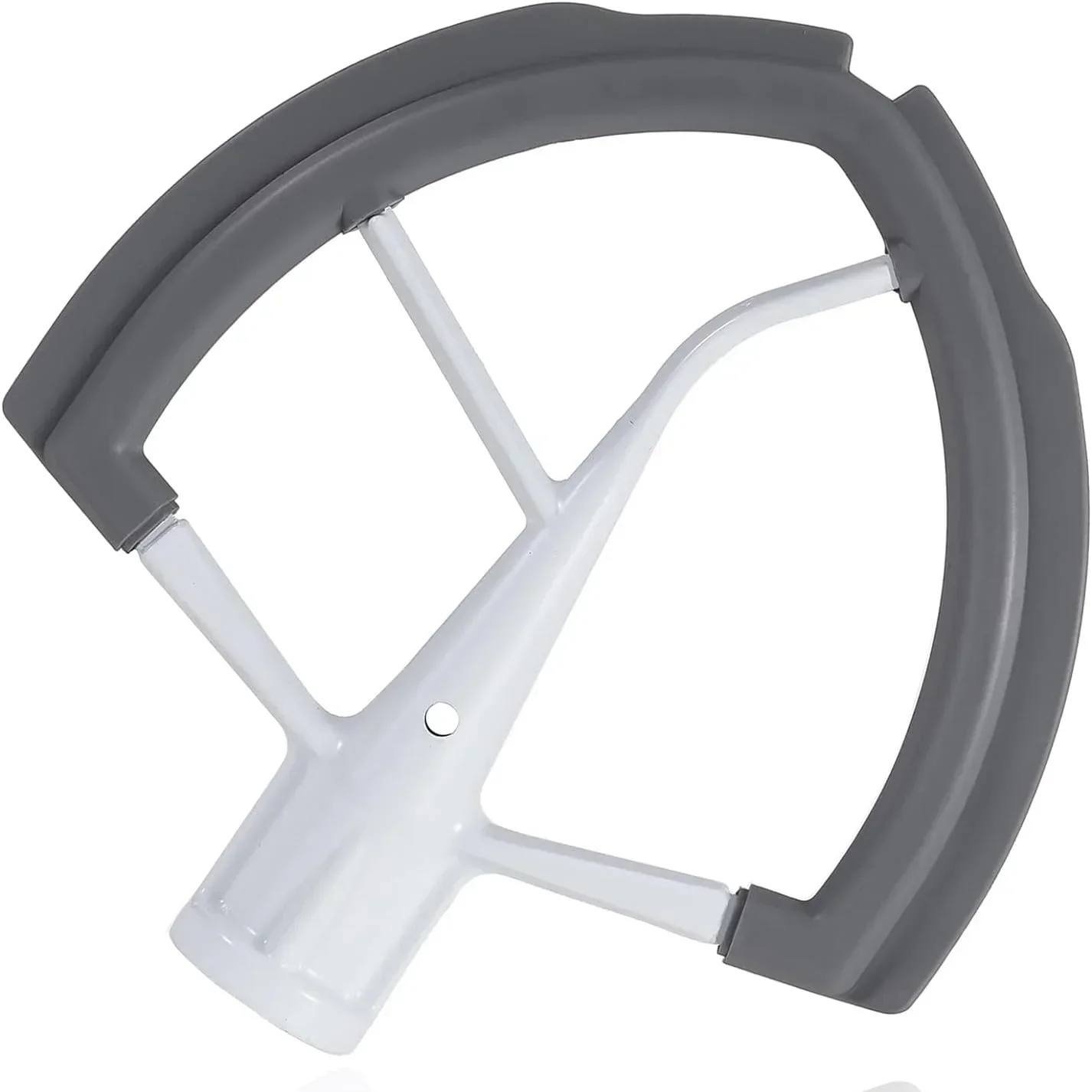 

6qt Flex Edge mixing blade suitable for kitchen vertical lifting mixer, equipped with flexible silicone edge bowl scraper