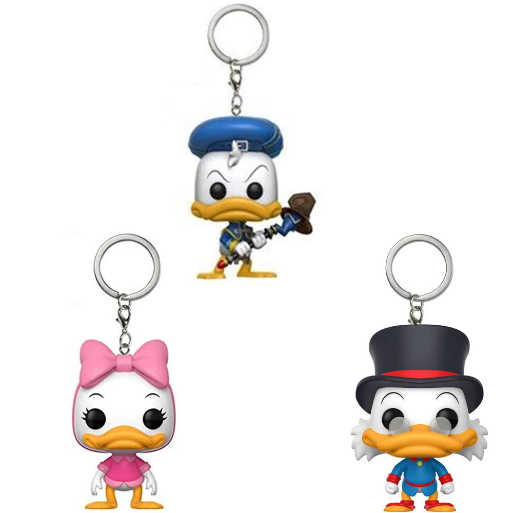 Disney Pocket Kingdom Webby Pato Donald Figura Modelo Llavero Juguete