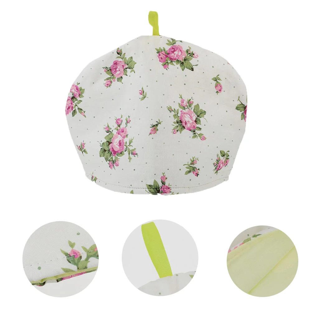 Printing Teapot Insulation Cover Decorate Kitchen Accessories Cotton Kettle Warmer For