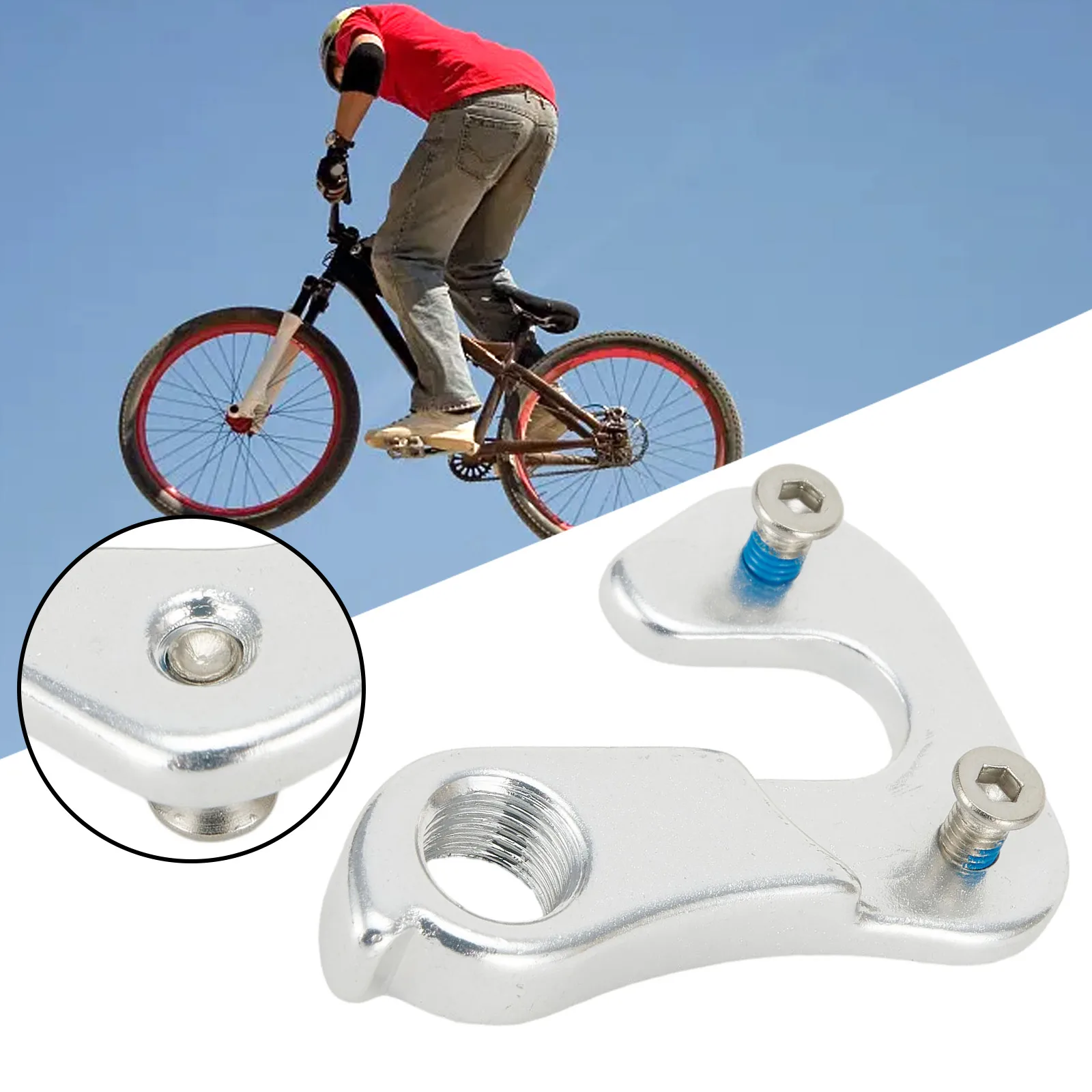 Rear Derailleur Hanger Featuring Aluminum Alloy Build and Tail Hook Form for XDS Hero 600 500PLUS 700 Daily 710