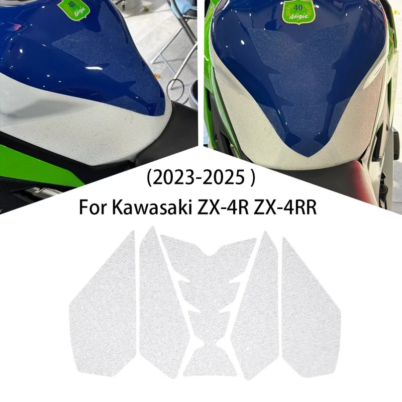 

Stickers for ZX-4R ZX-4RR Tank Pad, Gas Protector for Kawasaki ZX 4RR 4R 2023-2025 ZX4RR ZX4R, Motorcycle Kit, Knee Protection S
