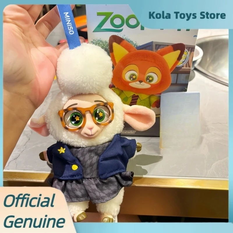 Nuova Scatola Misteriosa Originale Zootopia in Vinile, Ciondolo con Personaggio dei Cartoni Animati, Bambola di Peluche, Giocattoli Trendy, Regalo per Bambini