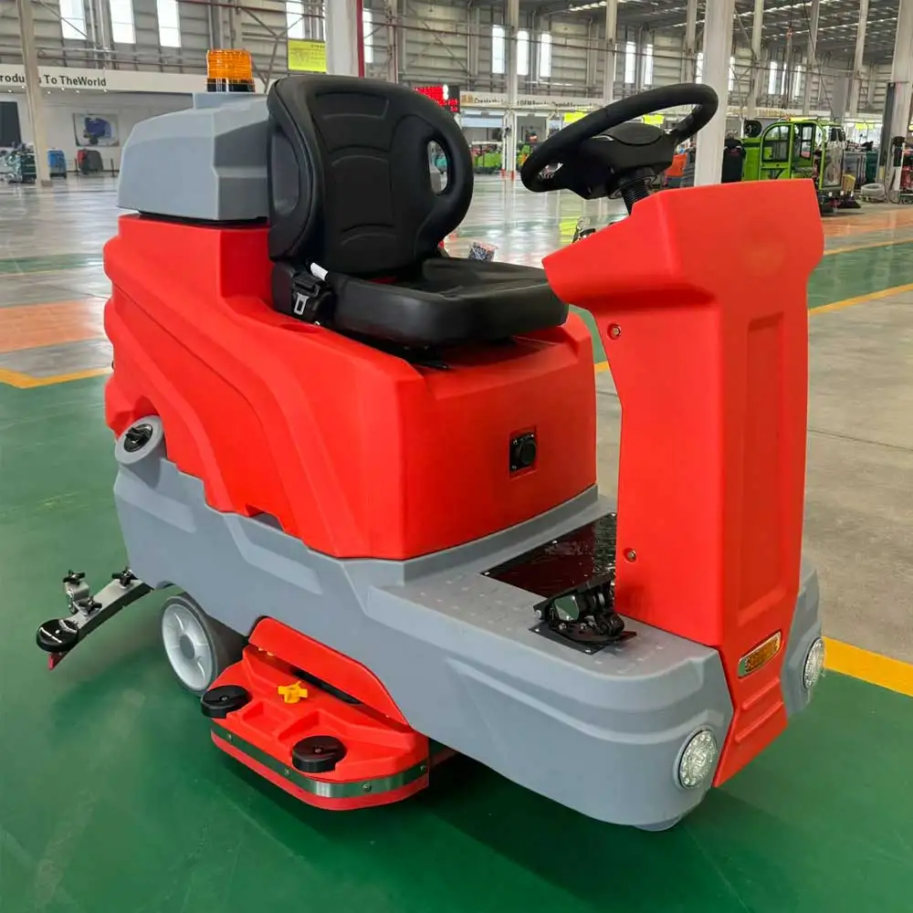 Industrial Floor Cleaning Equipment Electric Road Sweeper Machine High Efficiency Low Noise for Factory Workshop Parking Lot