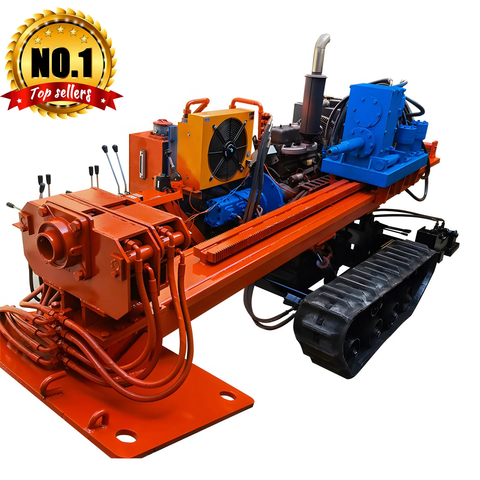 Compact HDD Rig Portable Horizontal Directional Drilling Machine No Dig HDD Rig Horizontal Directional Drilling Machine