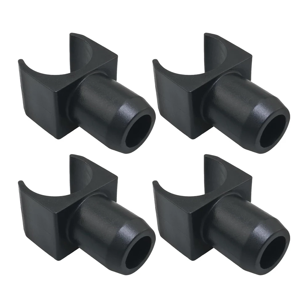 4pcs Wheelchair Rail Guide U-Shaped Guide Rail Slider Set For Easy Installation Smooth Wear-resistant Supplies
