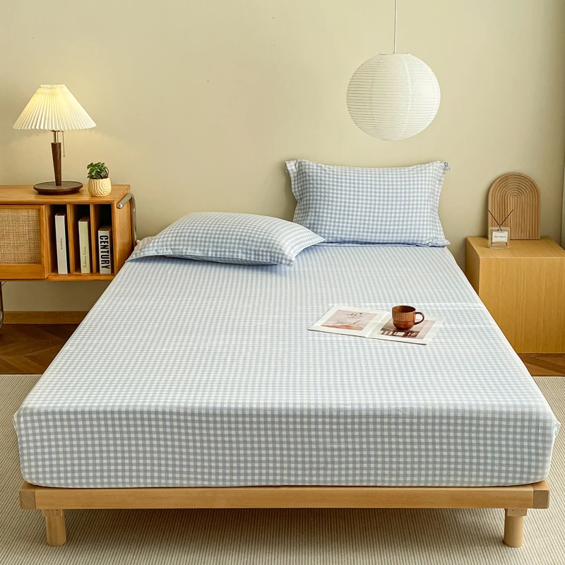 قطعة واحدة جديدة مناسبة مسبقًا - تصميم كلاسيكي منقوش، نسيج من الألياف الدقيقة فائق النعومة، غطاء مرتبة مسامي - سهل العناية #2