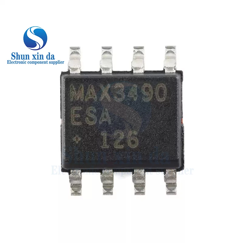 5PCS MAX3490ESA SOP-8 MAX3490 SMD 3.3V Powered 10Mbps And Slew-Rate-Limited True RS-485 RS-422 Transceivers IC