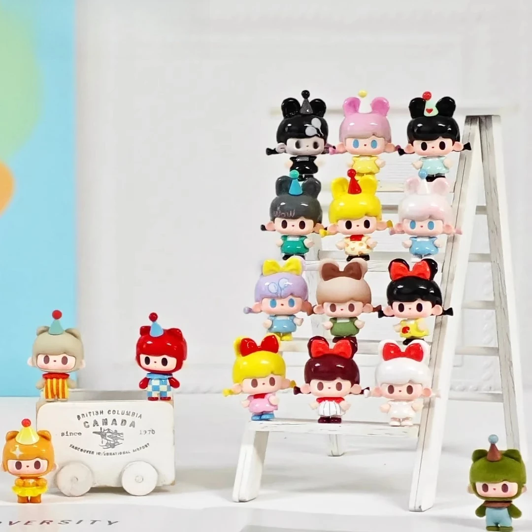 

New Tutu Bear Second Generation Childhood Amusement Park Blind Box Cute Grain Blind Bag Trend Ornament