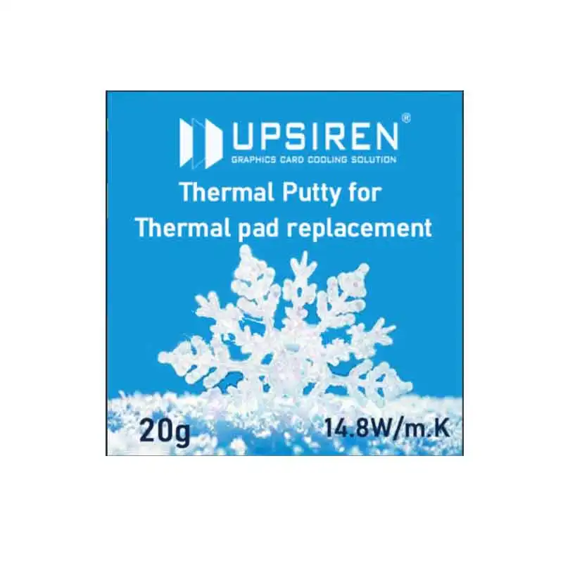 UPSIREN-Massa Térmica para Processador VGA GPU IC, Substituição De Almofada Térmica, Bloqueio De Calor, Alto Desempenho, Refrigeração Rápida, UTP-8