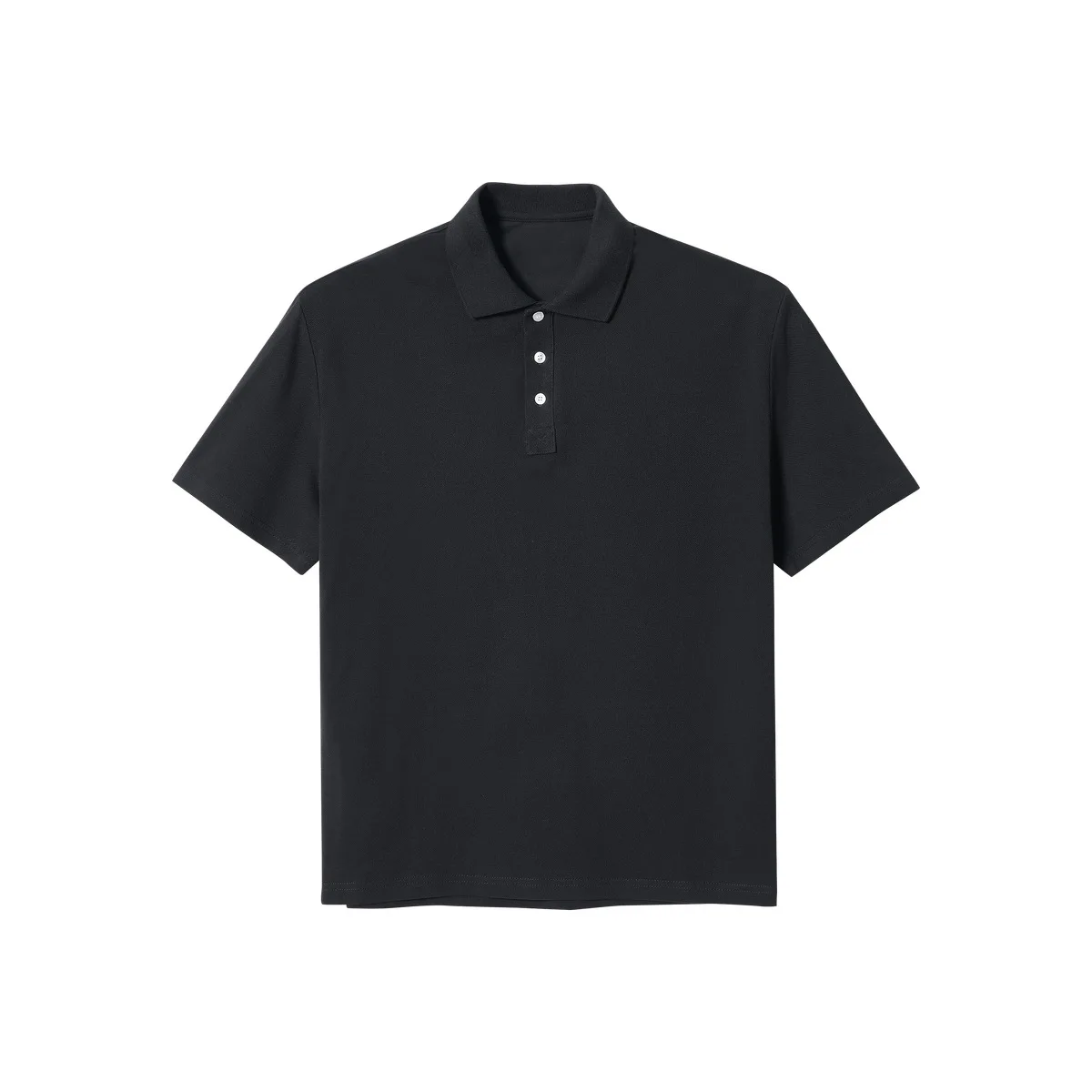 240G Pure Cotton Mesh Short-sleeved Polo Shirt Men's 2026 New Solid Color Men's T-shirt