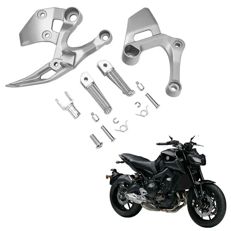 

For Yamaha MT09 2014-2020 XSR900 2016-2021 Tracer 900 2017-2020 FZ09 2014-2017 FJ09 2015-2017 Passenger Front Footrest Foot pegs