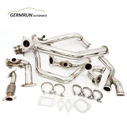 Exhaust Downpipe For Nissan 350Z 03-06 VQ35 Z33 G35 3.5L FAIRLADY T3T4