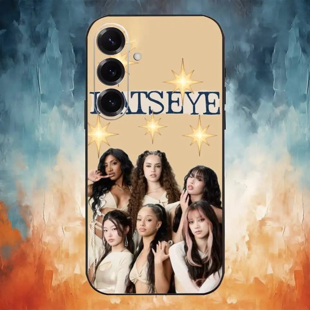 Hot Music K-KATSEYE Phone Case For Samsung Galaxy A73,A72,A71,A70,A53,A52,A51,Others Soft Black Cover #2