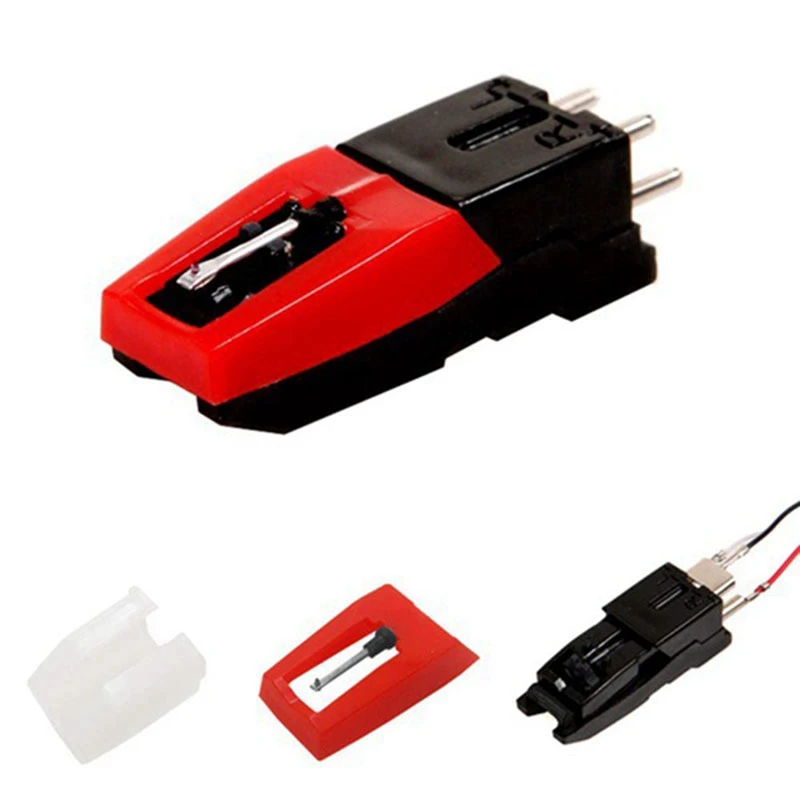 إبر قلم بديلة لمشغل الفونوغرام ، LP ، Crosley ، Ion ، jenson ، 1Byone ، 4