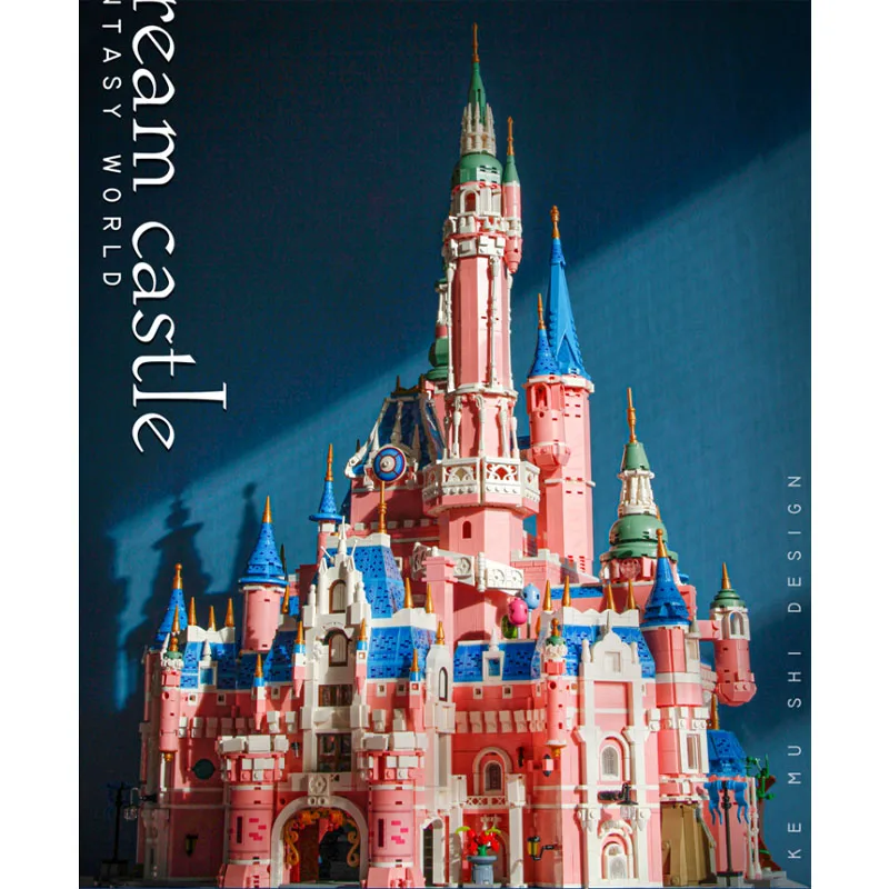 Cinderella princess pink castle model 71040 Building Block Model Toy 9963pcs Christmas Girl Birthday Present