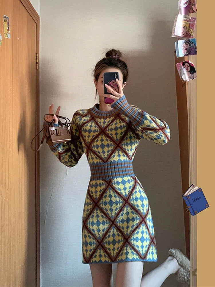 Feminino de malha Dr Thiened outono inverno cintura alta camada base de emagrecimento desgaste interno Sli Commute Sle Long Sve A-L...