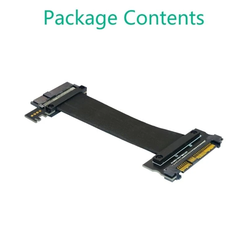 U2SFF-8639 NVME PCIe SSD Cable Male to Female Extension 68pin