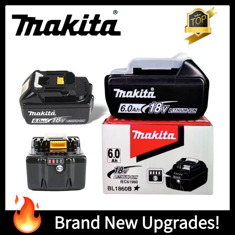 

Maximum capacity makita 18v battery,6Ah large power reserve, doubles as a backup, compatible with Makita vacuums.