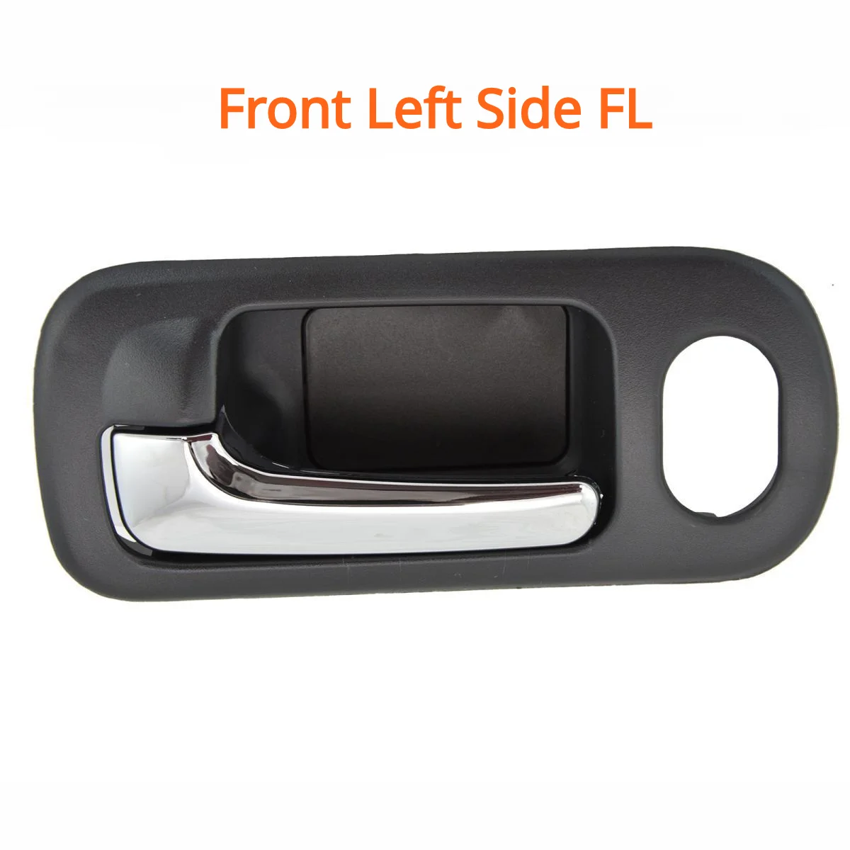 Left Right Car Interior Inside Door Handle Black Chrome For Honda Civic Sedan 2001 2002 2003 2004 2005 Car Accessories