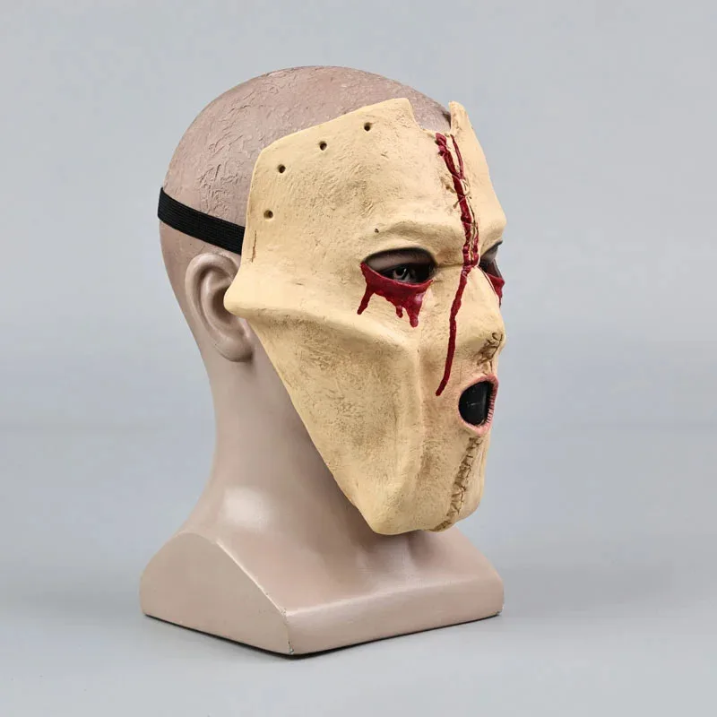 قناع تنكري للبالغين بعد 28 عامًا، أقنعة غرزة من اللاتكس لكامل الوجه، ملحقات حفلات الهالوين، دعائم تنكرية om[8 #3