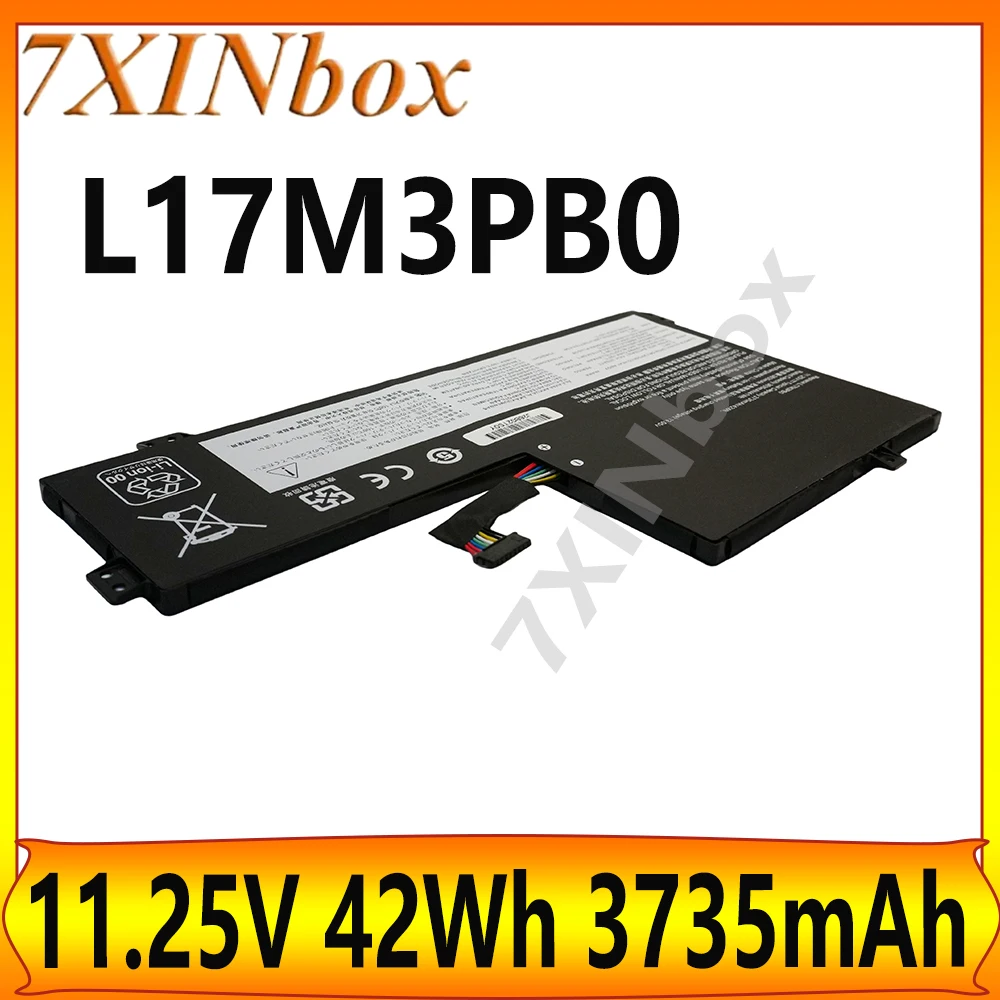 

7XINbox L17M3PB0 L17L3PB0 L17C3PG0 L18D3PG1 11.25V 42Wh 3735mAh OEM Laptop Battery For Lenovo Chromebook 100e 300e 500e Series