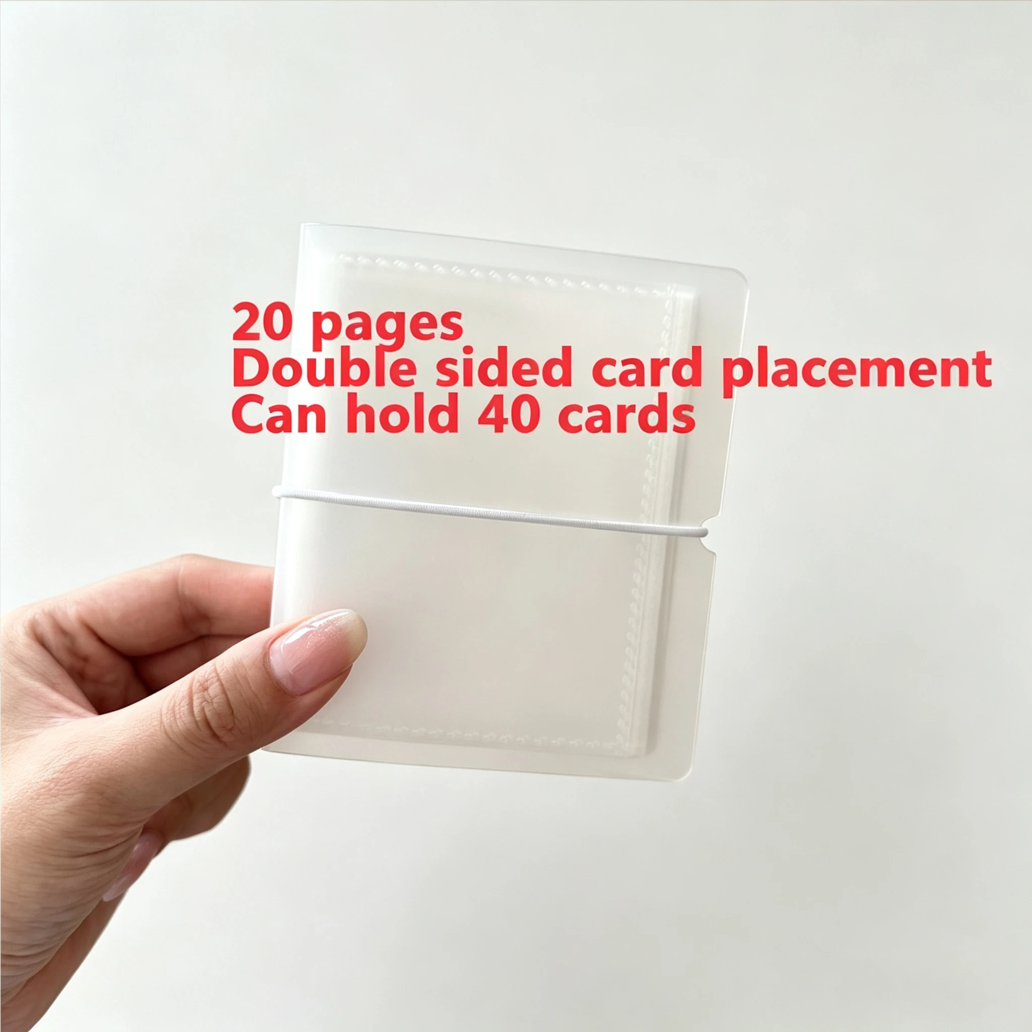 Kpop Photo Album Mini 3 Inch Album Photo Photocard Holder Idol Binder Photo Card Holder Game Card Collect Book Picture Protector image 6